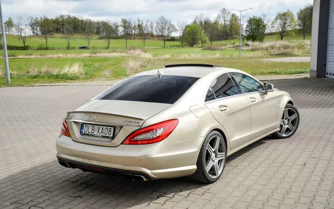 mercedes benz Mercedes-Benz CLS cena 149600 przebieg: 184250, rok produkcji 2011 z Leśna